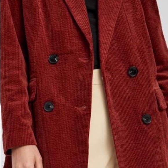 Maroon Corduroy Blazer 🏷 - Picture 4 of 14